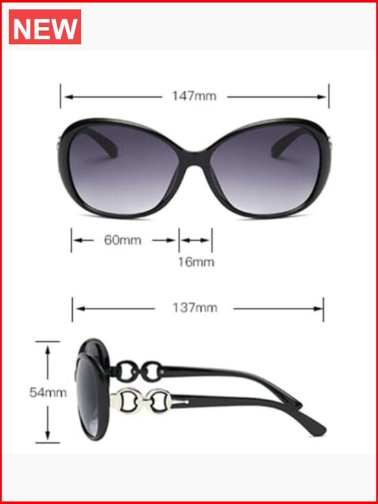 8-Pack Retro Fox Cat Eye Sunglasses Oversized UV400 Unisex Shades